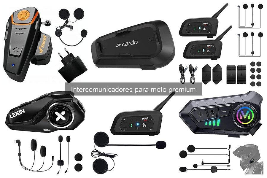 Opiniones de intercomunicadores para moto premium