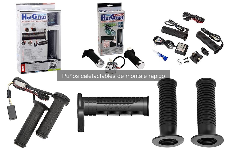 ** Opiniones de usuarios sobre puños calefactables para moto