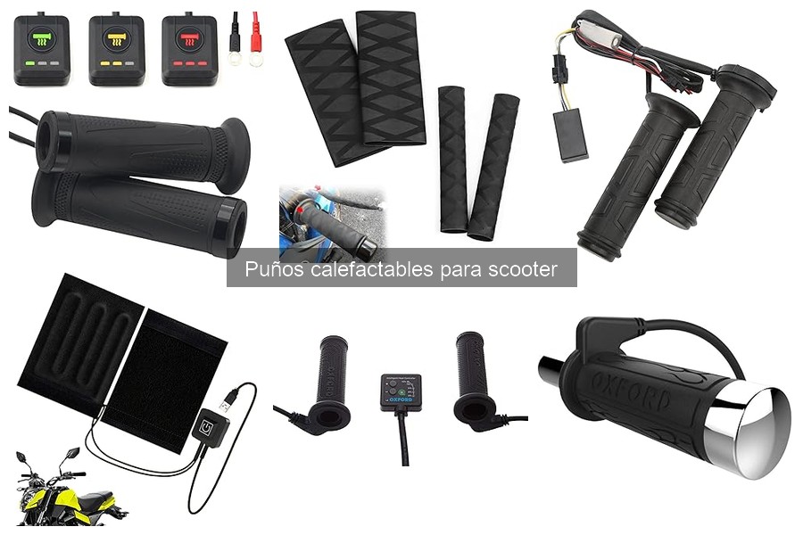 Opiniones de usuarios sobre puños calefactables para scooter