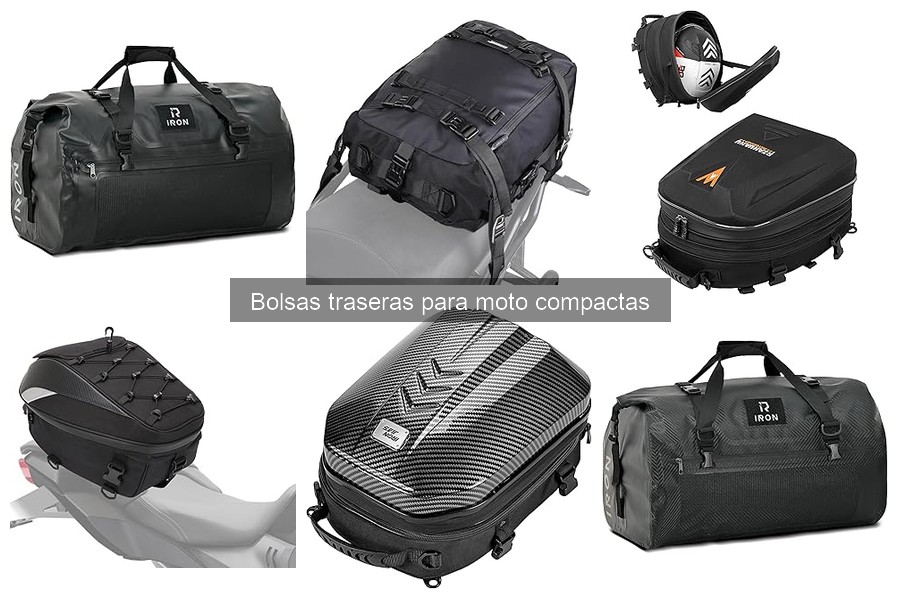 Opiniones sobre bolsas traseras para moto compactas