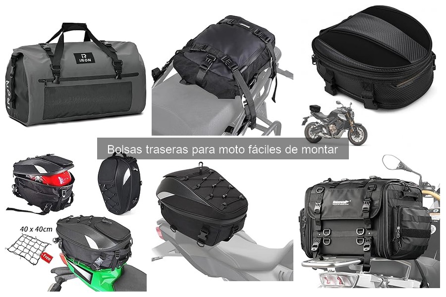 Opiniones sobre bolsas traseras para moto: ¿cuáles son las mejores?