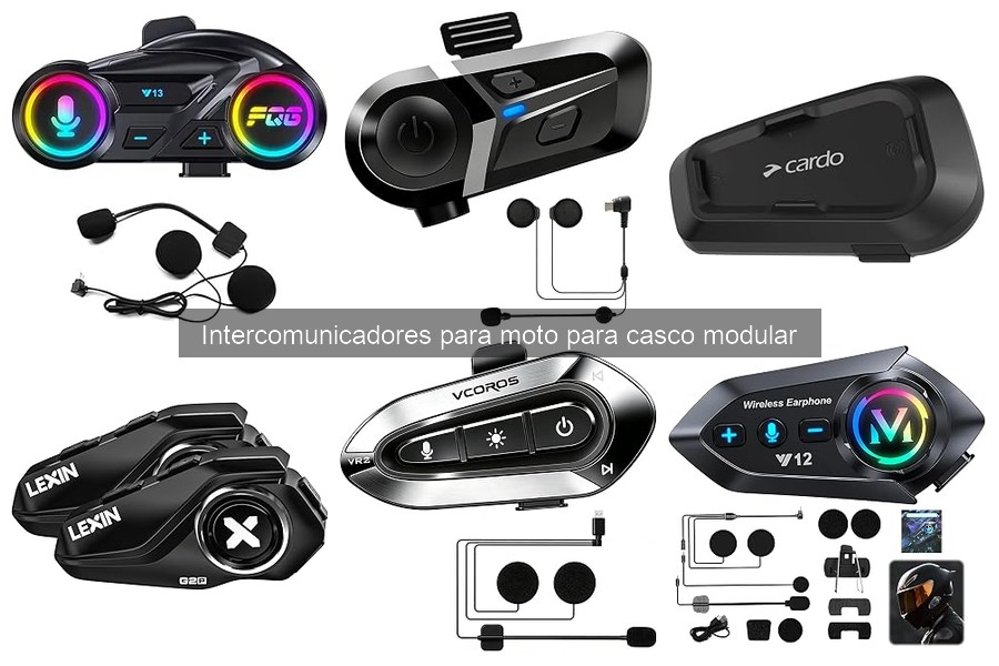 Opiniones sobre intercomunicadores para casco modular