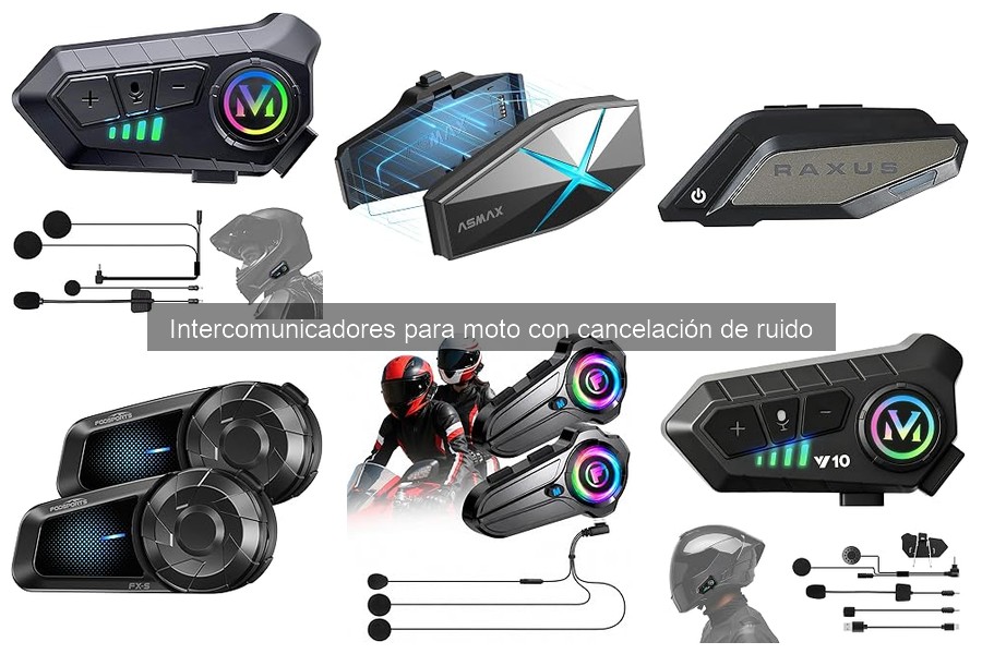 Opiniones sobre intercomunicadores para moto: RAXUS y F10Pro