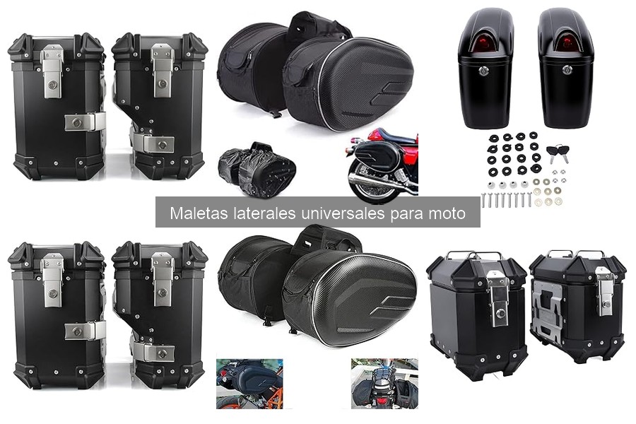 Opiniones sobre maletas laterales universales para moto
