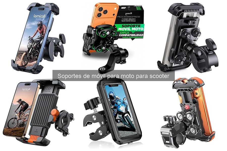 Opiniones sobre Soportes de Móvil para Moto y Scooter