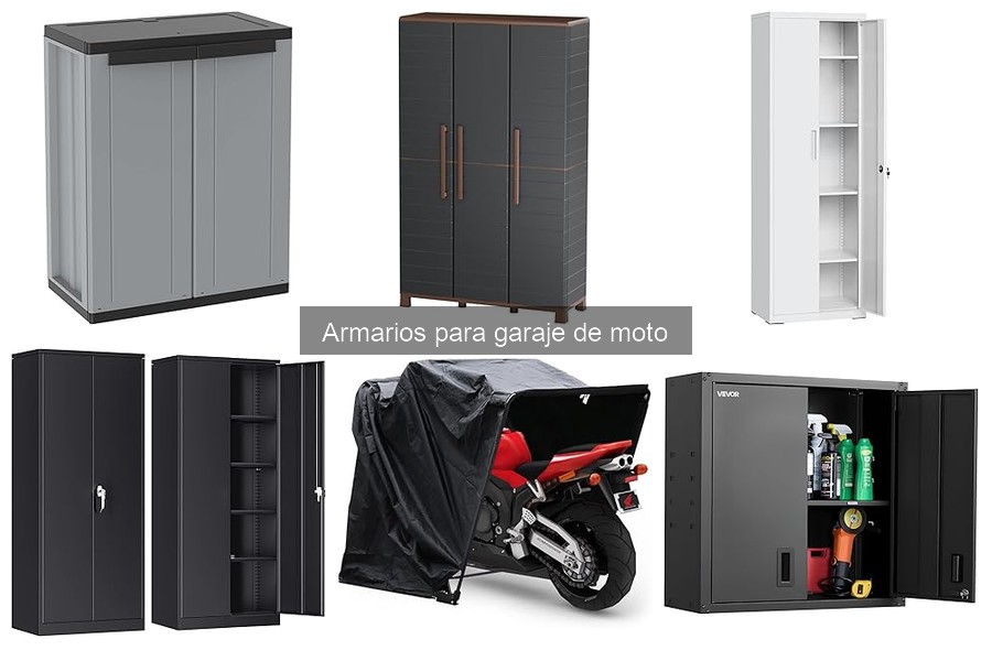 Organiza tu garaje con armarios para motos de forma práctica