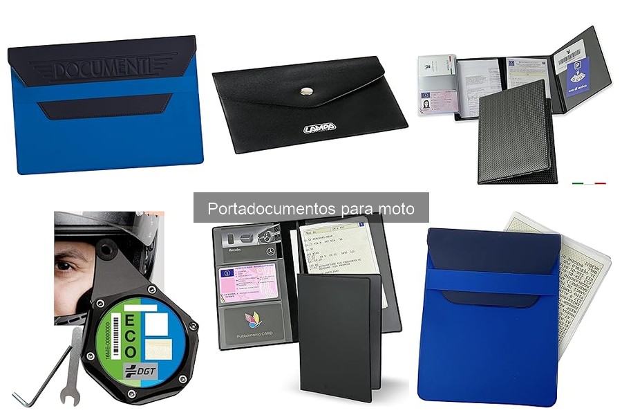Portadocumentos impermeables para moto: ¿valen la pena?
