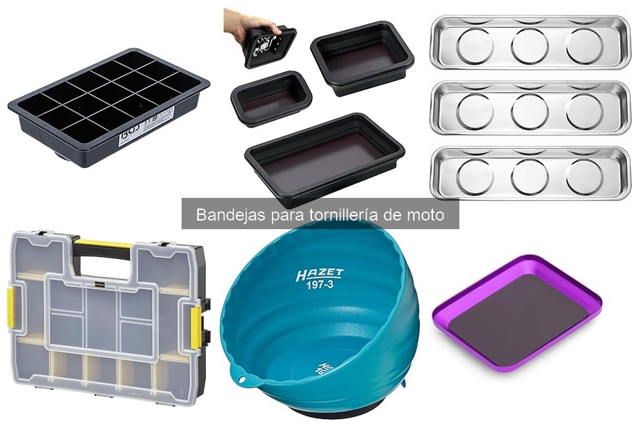 Precios de bandejas para tornillería de moto: guía de costes