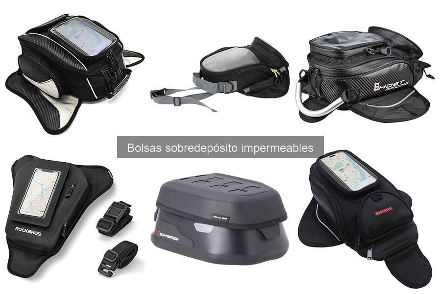 Precios de Bolsas Sobredepósito Impermeables para Motos