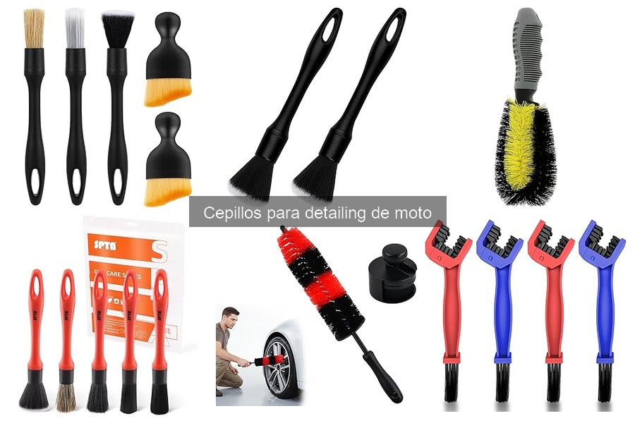 Precios de cepillos para detailing de moto en 2023