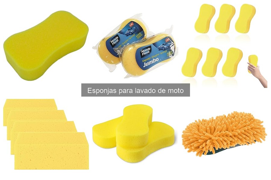 Precios de esponjas para lavado de moto: guía y recomendaciones
