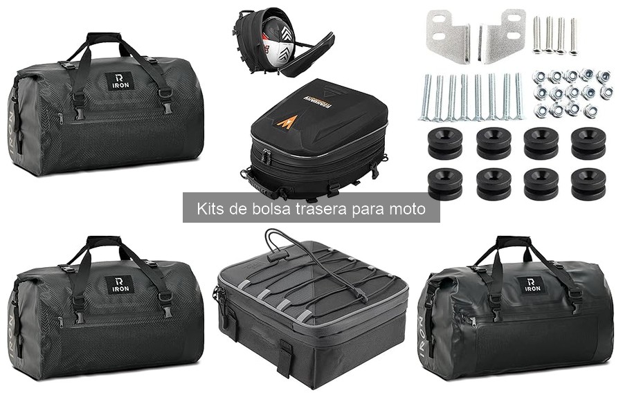 Precios de kits de bolsa trasera para moto: comparativa y ofertas