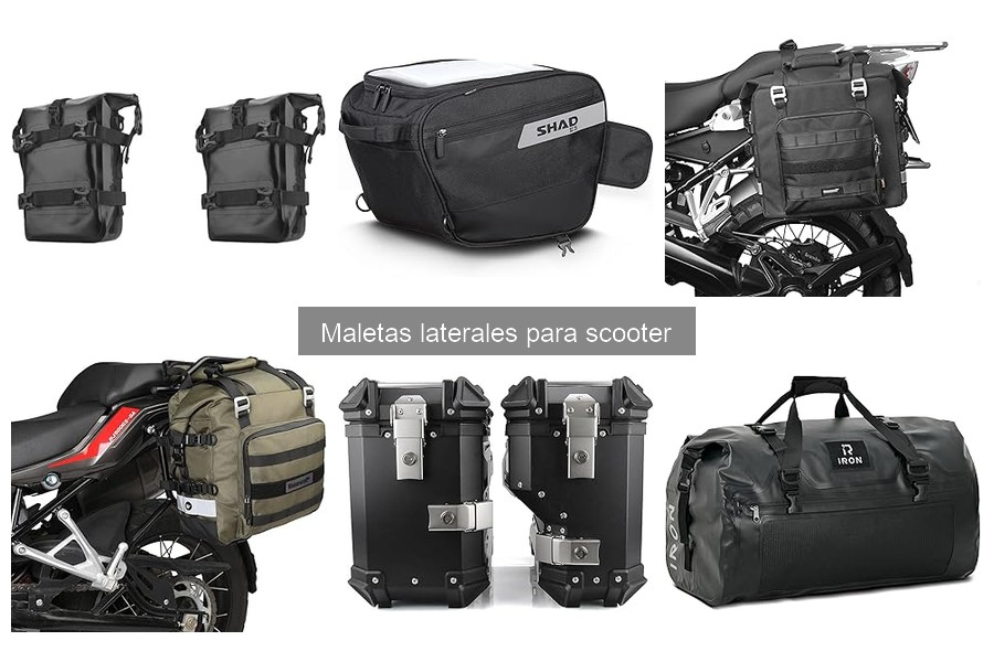 Precios de maletas laterales para scooter: Guía 2023