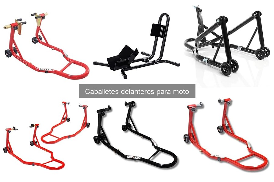 Precios y dónde comprar caballetes delanteros para motos