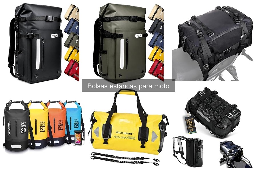 Precios y promociones de bolsas estancas para moto