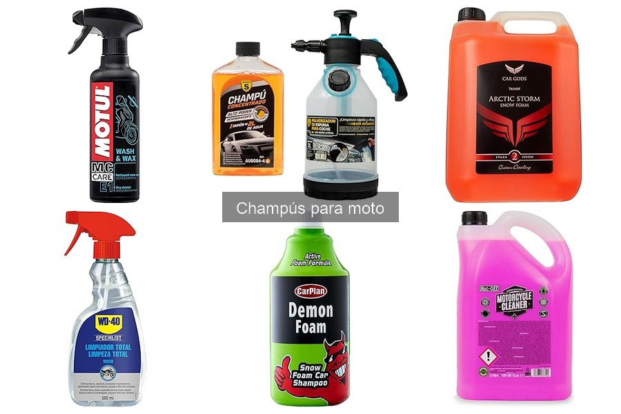 Preguntas Frecuentes sobre Champús para Moto