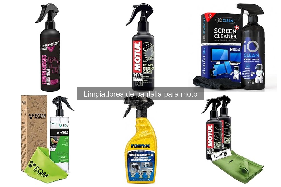 Problemas comunes al limpiar pantallas de moto y cómo evitarlos