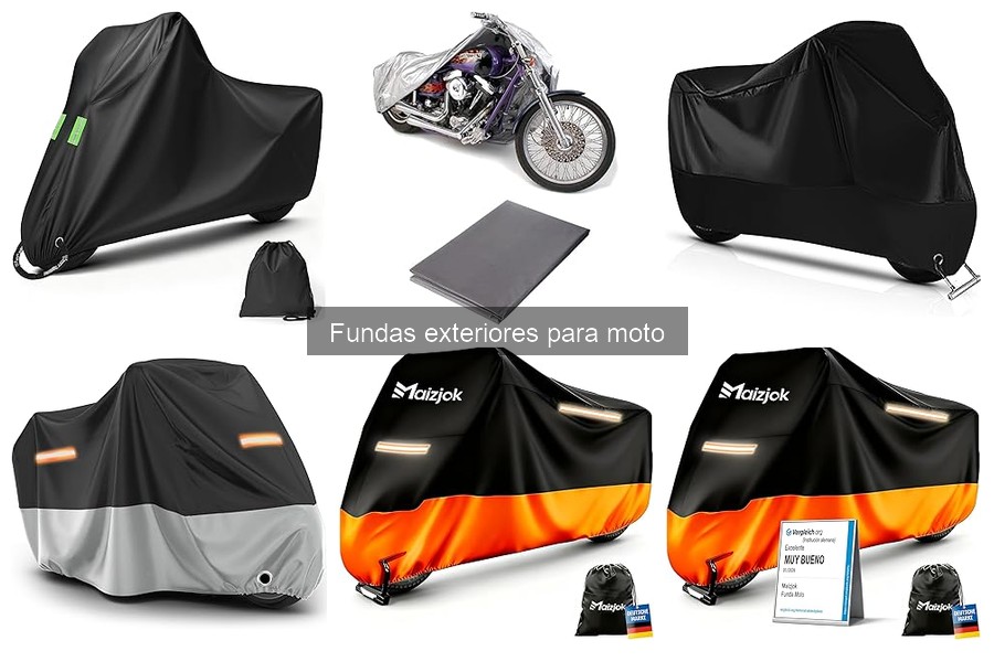 Problemas comunes al usar fundas exteriores para moto