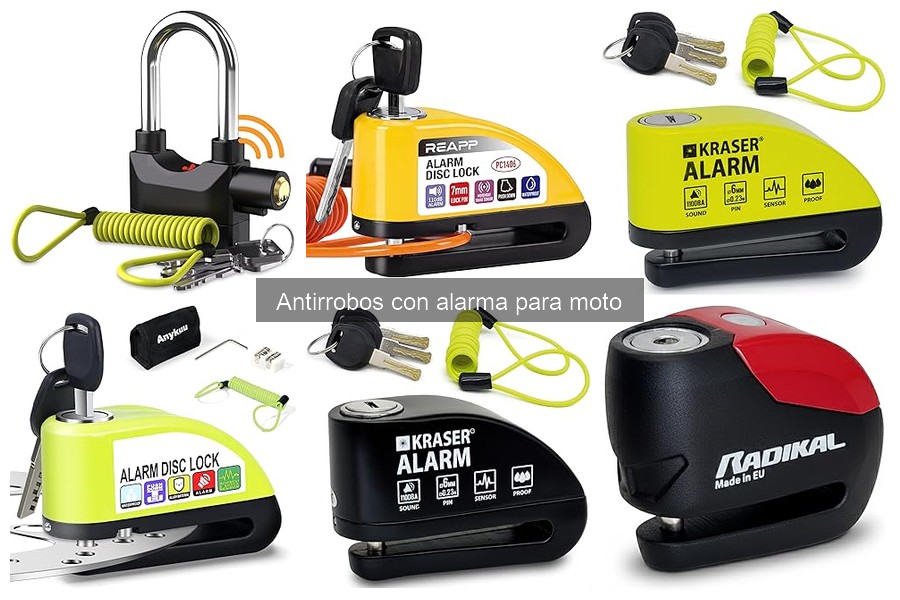 Problemas comunes con antirrobos con alarma para moto