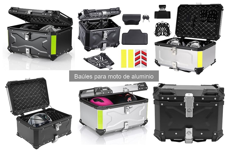 Problemas comunes con baúles de aluminio para moto
