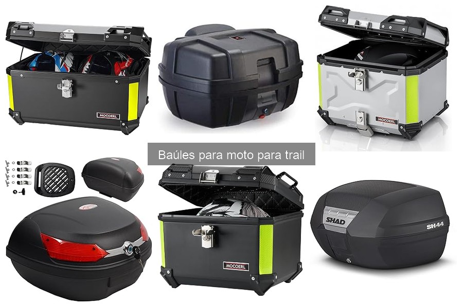 Problemas comunes con baúles de moto trail y sus soluciones