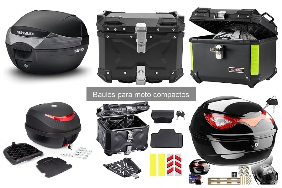 Problemas comunes con baúles para moto compactos y soluciones