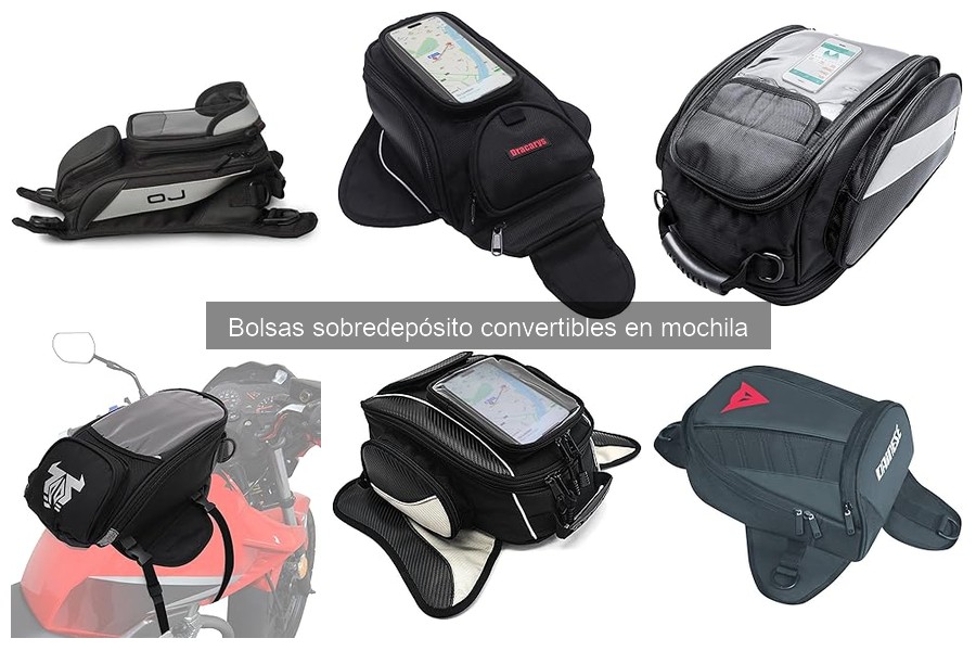 Problemas comunes con bolsas sobredepósito convertibles en mochila