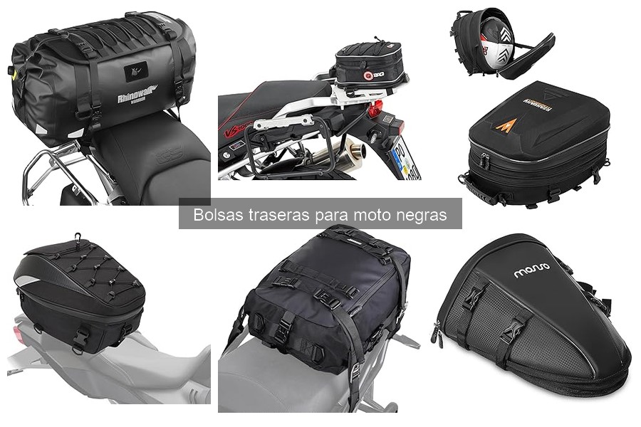 Problemas Comunes con Bolsas Traseras para Moto Negras