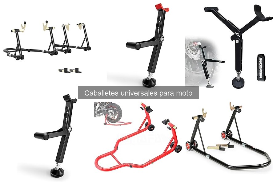 Problemas comunes con caballetes universales para moto