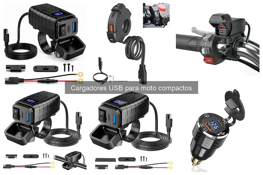 Problemas comunes con cargadores USB compactos para moto