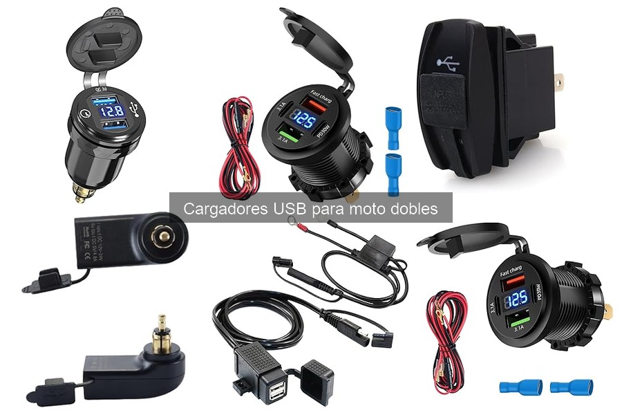 Problemas comunes con cargadores USB dobles para moto