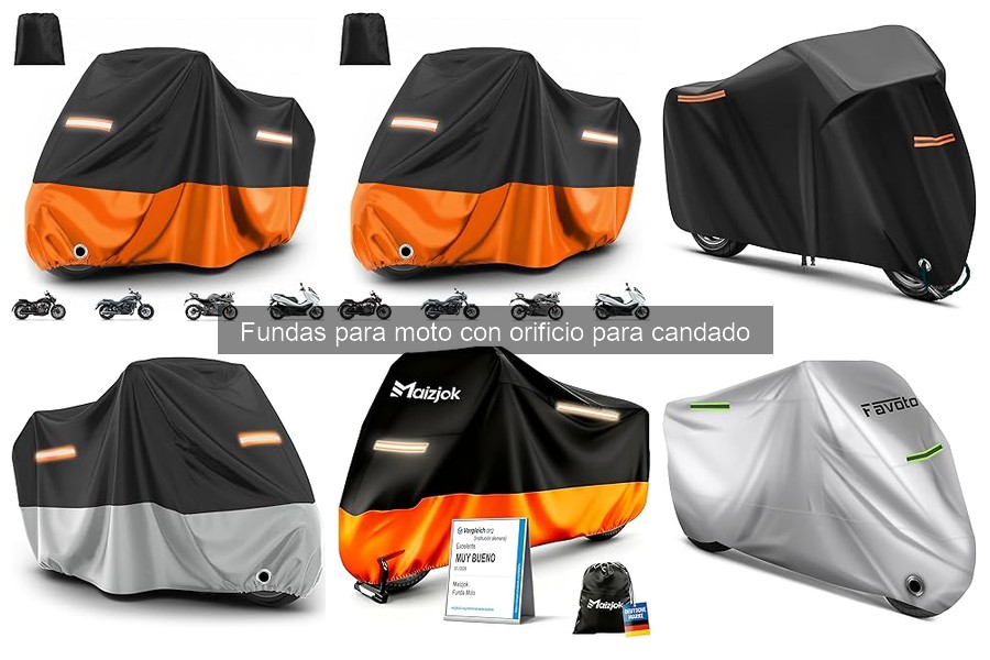 Problemas comunes con fundas para moto con candado