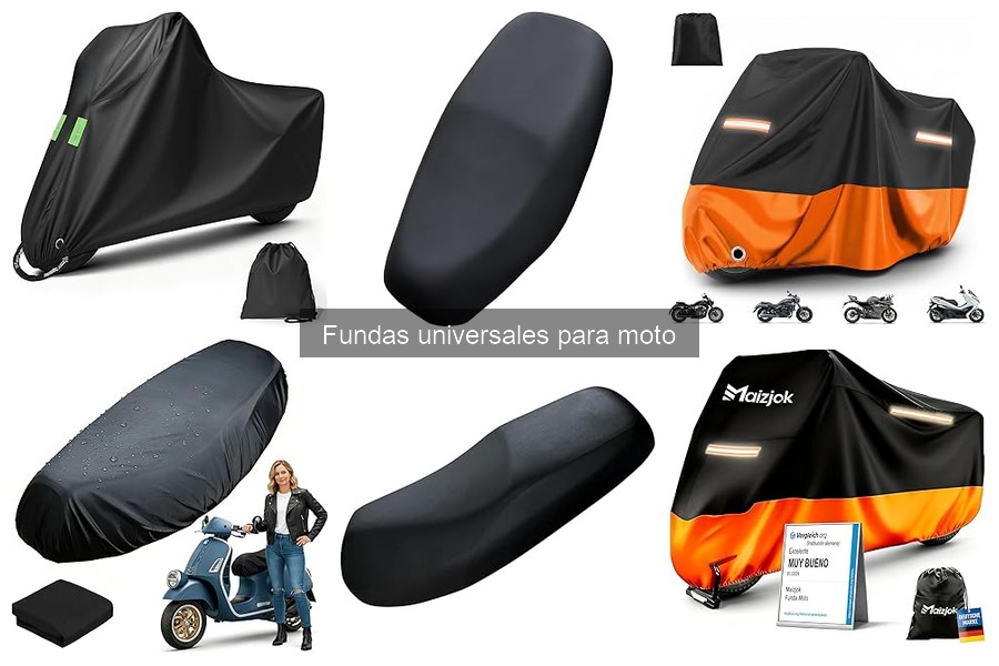 Problemas comunes con fundas universales para moto