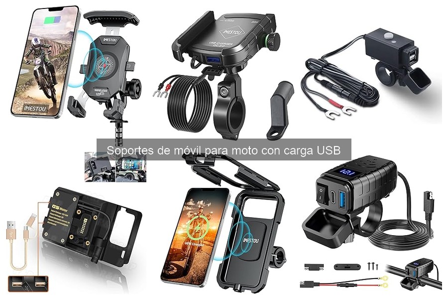 Problemas comunes con soportes de móvil para moto con carga USB