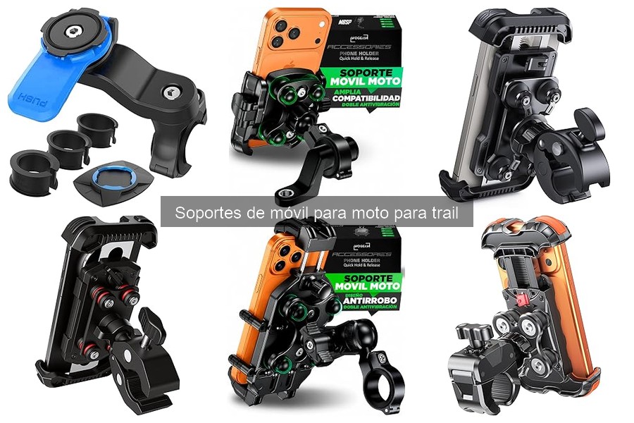 Problemas comunes con soportes de móvil para moto
