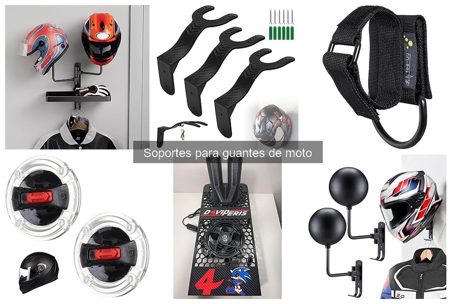 Problemas comunes con soportes para guantes de moto y soluciones