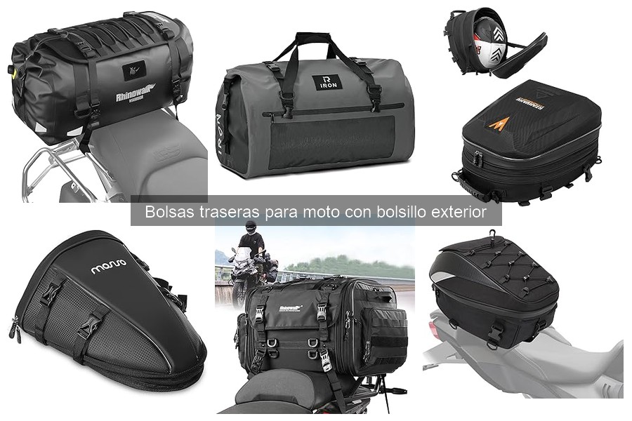 Problemas comunes y soluciones para bolsas traseras de moto