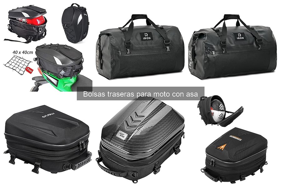 Problemas frecuentes con bolsas traseras para moto y soluciones