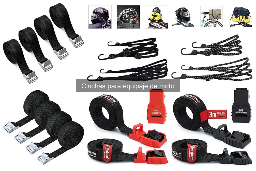 Pros y Contras de Usar Cinchas para Equipaje de Moto