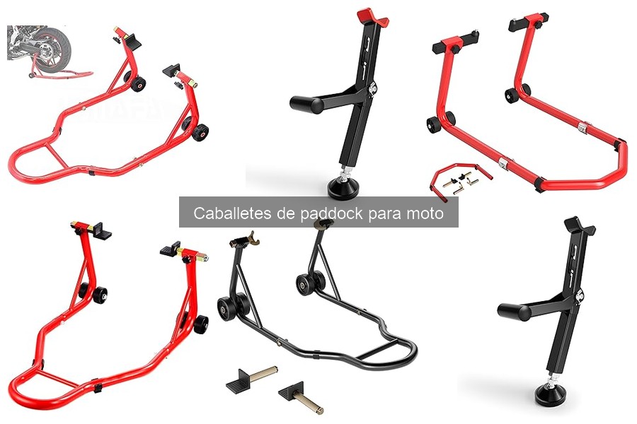¿Qué es un caballete de paddock y para qué sirve?