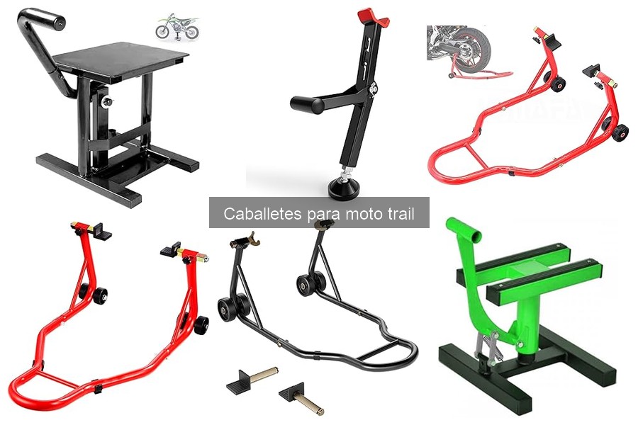 ¿Qué es un caballete para moto trail y cómo elegirlo?
