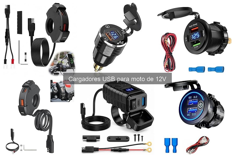 ¿Qué es un cargador USB para moto de 12V? Descubre sus características