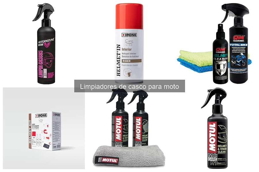 Qué es un limpiador de casco para moto y su función