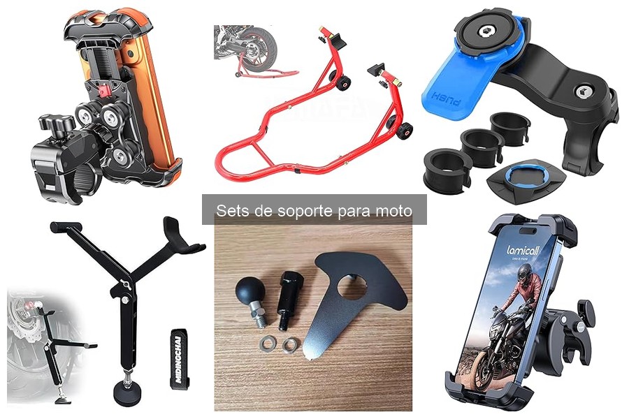 ¿Qué es un set de soporte para moto? Descubre sus componentes