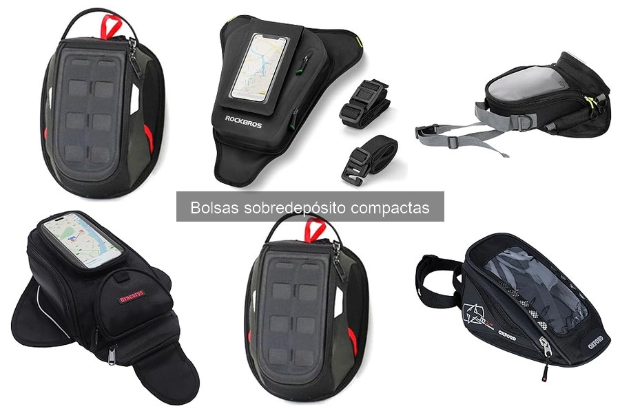 ¿Qué es una bolsa sobredepósito compacta para motos?