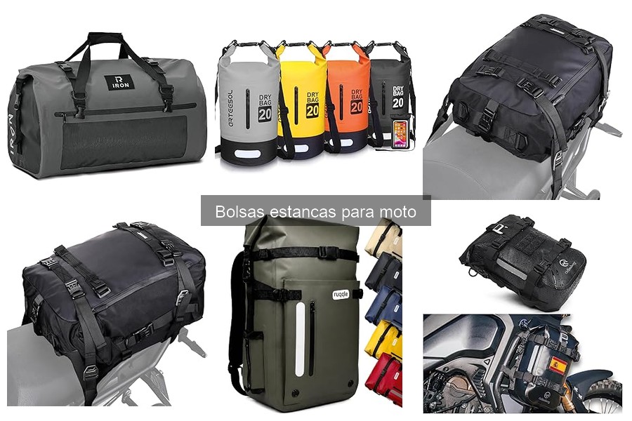 ¿Qué son las bolsas estancas para moto? Guía completa