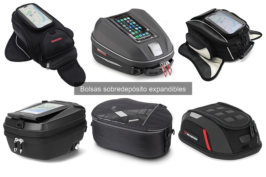 ¿Qué son las bolsas sobredepósito expandibles?