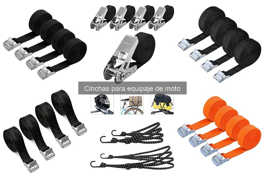 ¿Qué son las cinchas para equipaje de moto? Guía y usos