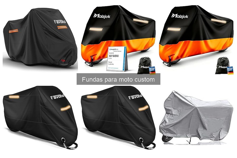 ¿Qué son las fundas para motos custom? Descubre sus beneficios