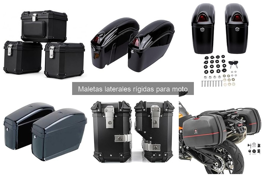 ¿Qué son las maletas laterales rígidas para moto?